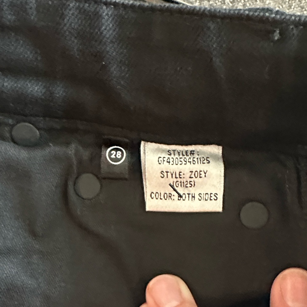 GRLFRND Jet Black Straight Leg Jeans - Picture 3 of 7